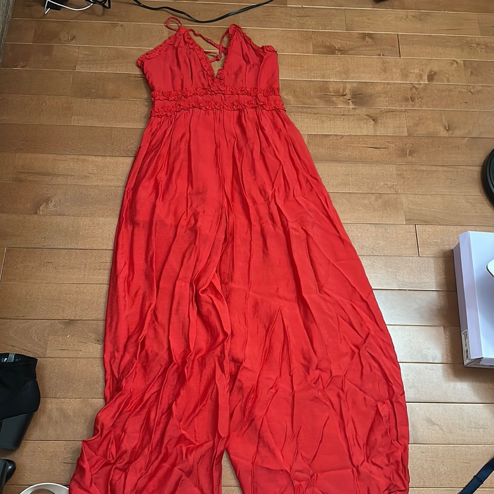 HELLO MOLLY Red Jumpsuit